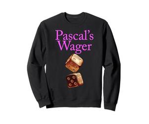 Pascals Wager Philosophie Logique Foi Rationnelle Pensée Dieu Sweatshirt