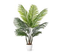 PASCH Areca Palmier artificiel, grand, 110 cm, réaliste et durable, grandes plantes artificielles réalistes, grandes plantes artificielles, palmier artificiel pour créer une atmosphère naturelle
