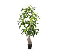 PASCH® Grand palmier dragon artificiel (180 cm), durable et fidèle à la nature, grandes plantes artificielles réalistes, grandes plantes artificielles, palmier artificiel pour une ambiance naturelle