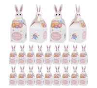 Pascha Sweetness Crates - Grand Ensemble En Carton, Ornement Vernal De Lapin, Sac Cadeau Pour Dessert, Bac De Rangement Pour Morceaux | Cadeaux Pour Les Tout-petits Au Cookie Au Cacao, Les Jeunes Fil
