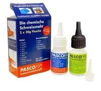 PASCOFIX Colle Cyanoacrylate Ultra Forte Pour Tout Type de Matériau : Colle Plastique Extra Forte, Colle Métal, Gel Super Glue, 20 ml