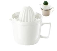 Pasdrucn 0.2/0.4L Presse-agrumes En Céramique, Presse-citron Avec Récipient, Presse-agrumes Manuelle, Presse-oranges, Presse-manuel, Presse-citron Presse-agrumes En Céramique (L)