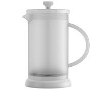 Pasdrucn 1L Français Presse Café En Verre, French Press Cafetière À Piston En Verre Borosilicate Und Acier Inoxydable Pour Café Thé, Cafetière Piston Cafetière Française (Blanc)