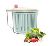 Pasdrucn 2.5L Essoreuse à Salade Grande Capacité, Essoreuse à Salade Pliable, Essoreuse Salade, Essoreuse Salade Pliable, Petite Essoreuse à Salade, Salad Spinner, Essoreuse Salade Retractable