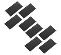 Pasdrucn 8Pcs Rangement Epices Cuisine Tiroir, Extensible De 20 Cm à 40 Cm Range Epices Cuisine Tiroir, Insert De Étagère à Épices Extensible, Rangement Epices Tiroir 4 Niveaux (Noir)