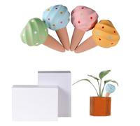 Pasdrucn Arrosage en Terre Cuite, Auto-arrosantes en Ollas Terre Cuite à Planter,oyas A Planter Terre Cuite Extérieur, Arrosage Plante Vacances pour Plants Fleurs Pot Maison Balcon (A)
