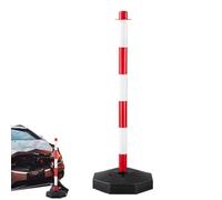 Pase d'avertissement trafic réfléchissante - Colonne barrières sécurité des panneaux croisement mobile, barrière à base à haute visibilité, colonne marqueur zone construction pour la construction, res