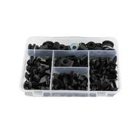 PASECVB Vis de Moto Compatible avec Yamaha pour FZ6R 2010 2011 2012 2013 2014 2015 2016 Moto Kit De Boulons De Carénage Complet pour Speed Nut Couvercle Latéral(Black)