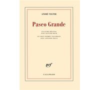 Paseo Grande Livre avec CD audio - André Velter - Gallimard - Livre CD - Poésie CD
