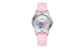 PASHASHOP Montre digitale enfant Stitch & Angel - Quartz, compatible accessoires connectés