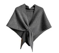 Pashmina Shawl Wraps for Women, Knit Shawls And Wraps for Evening Dresses, Soft Feel Scarves Fashion Scarf (Dark Gray,One size)