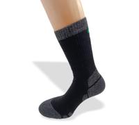 PASINI FASHION Chaussettes de randonnée en laine mérinos, thermiques et respirantes, anti-ampoules, idéales pour la randonnée hivernale unisexe, lot de 3 paires, Asphalte, 39-42