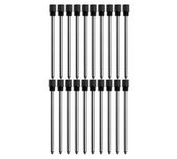 Pasisibick 2,75 '' Refillures de stylo cristal en encre noire standard D1 Ballpoint Pen REFILL (REPLIER BLACK CHAPO