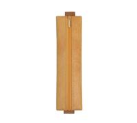 Pasisuu Slim Pencil Case, Waterproof Paper Pen Holder with Elastic Band | Caramel