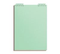 Pasisuu Top Bound Coil Notebook, Premium Anti-bleed A5 Diary Planner | Premium paper with anti-bleed technology, ideal for professional planners designed for daily office use Mint Green C