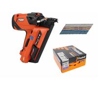 Paslode 019710 Im90Xi - Cloueuer À Gaz (50-90Mm) + Clous 142013 Et 3x Cartouche De Gaz