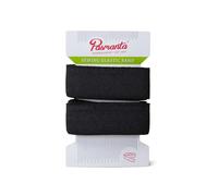 Pasmanta Bande Élastique, Bandes Extensibles pour la Couture, Ceinture Élastique Solide pour Pantalons, Pour les Projets Ménagers et de Bricolage, Pour Coudre des Tissus (25mm - Noir)