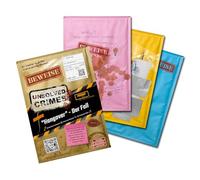 Pasmo Unsolved Crimes The Influencer Jeu de Crime & Escape Room pour Adultes, Jeu de résolution de avec énigmes réalistes et Contenu interactif