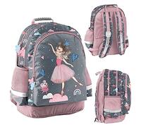 Paso Ballerina Cartable Sac à dos, Rose, L
