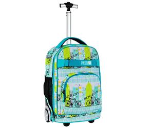 Paso Bici Zaino Trolley à Roulettes 35 Litres Multicolore 52x32x20 cm Garçon