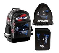 Paso Marvel Captain America Sac à dos 2 compartiments et Trousse