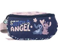 PASO Sac banane pour fille Disney Stitch bleu foncé