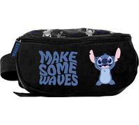 PASO Sac banane pour fille Disney Stitch noir