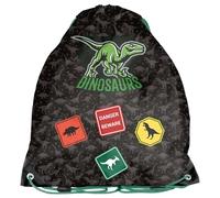 PASO Sac de gym pour enfant 36 x 32 cm, Dinosaures, 36x32 cm