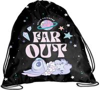 Paso | Sac de sport Stitch - 45 x 35 cm - Noir - Matériel robuste - Idéal pour les enfants