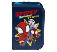 PASO Trousse pour enfant 22 pièces, remplie, motif Spidey, bleu/multicolore