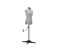 Mannequin de Robe Ajustable pour Femme Noir S Taille 33-40 Couturière vidaXL
