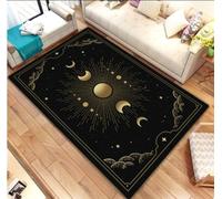 PASPRT Échelle De Justice Magie Astrologie Tapis Ésotérique pour Salon Tapis De Cuisine Chambre Tapis Anti-Dérapants Tapis De Yoga 60X90Cm