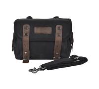 PASPRT Sacoche Latérale Moto Étanche Universelle Rétro pour Siège Arrière De Sac Suspendu pour Véhicule Électrique Motorbike Helmet Bag(Black)