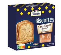 PASQUIER | Biscottes Blé Complet Sans Sucres Ajoutés 300G | Lot De (3) | livraison offerte