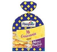 Pasquier Croissants au levain les 16 croissants