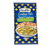 Pasquier Croûtons Ronds Nature, à l'Ail et Cubiques à l'Ail 500g/Sachet - Offres de 1, 2 et 3 Sachets - Livraison Gratuite France (1, Rond à l'ail)