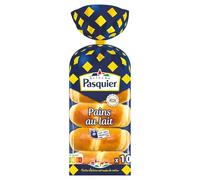 PASQUIER - Pains au Lait Fondants, Goût Doux et Texture Légère pour une Pause Gourmande (Sachet 350g) - Lot de 4 - vendu par Lot