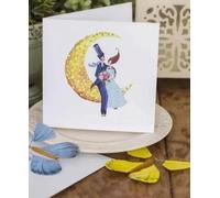 Pass carré avec papillon volant lune de mariage