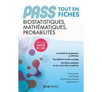 Pass - Fiches De Biostatistiques, Mathématiques Et Probabilités