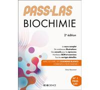 PASS & LAS Biochimie Manuel : cours + entraînements corrigés - 2nde édition - Simon Beaumont - Ediscience - broché - Scolaire / Universitaire