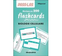 PASS & LAS Biologie cellulaire - Révisez en 200 flashcards ! - Constantin Hays - Ediscience - broché - Scolaire / Universitaire