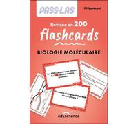PASS & LAS Biologie moléculaire - Révisez en 200 flashcards ! - Constantin Hays - Ediscience - broché - Scolaire / Universitaire