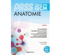 PASS & LAS Tout en QCM - Anatomie PASS et L.AS - 3ème édition - Laurence Sebellin - Ediscience - broché - Scolaire / Universitaire