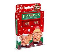 Pass The Pigs Jeu de dés dans Les couvertures, Le Jeu Classique de fête et de Voyage, Allez-Vous Obtenir Une Jowler penchée ? Un Double ronflement ?, Premier à 100 Points gagne, Excellent Cadeau pour