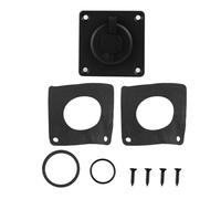 Pass Through Wall Socket for Gen3, RJ45 CAT6 Ethernet IP68 Waterproof Bulkhead Panel Socket