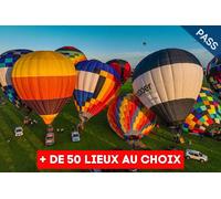 Pass Vol en Montgolfière SOLO - Multi-choix Découverte