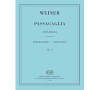 Passacaglia Op 17. Solo de Piano.