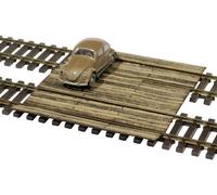 Passage à niveau en bois MBZ 84213 modèle découpé au laser N 1 pc(s)