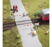 Auhagen 41625 Niveau Crossing avec moitié Barrière Kit de modelage