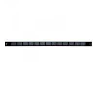 Passage d'air noir - 23 cm² - Renson - Aluminium - Sanitaire - 75 mm